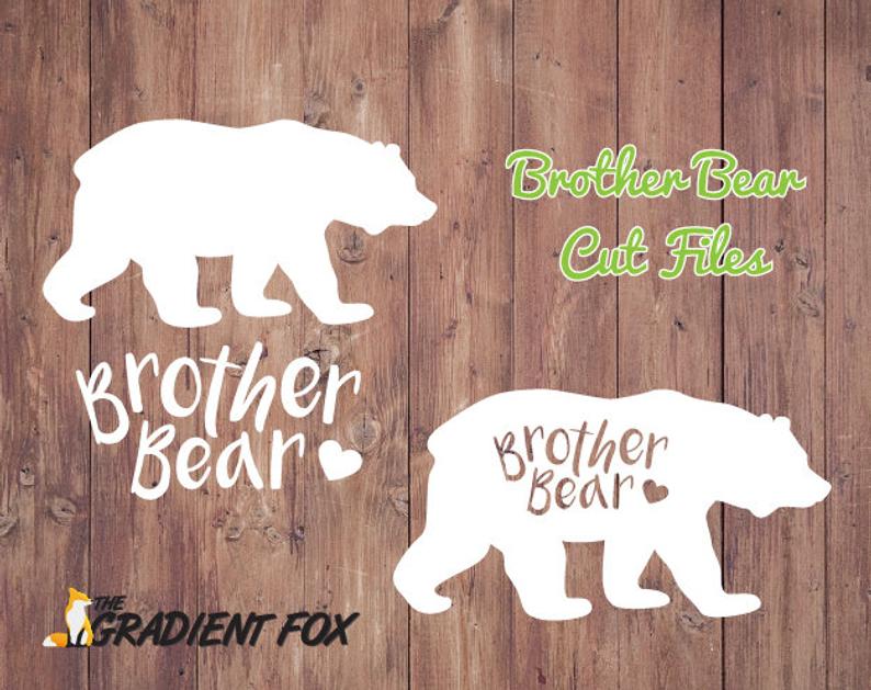 794x629 Brother Bear Grizzly Bear Brother Bear Woodland Etsy