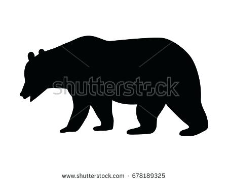450x358 Bear Silhouette Vector Polar Graphics Grizzly Chrisconnelly