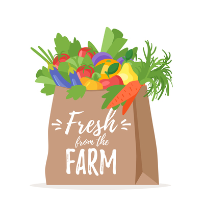 Grocery Bag On Curated Vector Illustrations, Stock Royalty Free 400x400 Grocery Bag On Curated Vector Illustrations, Stock Royalty Free