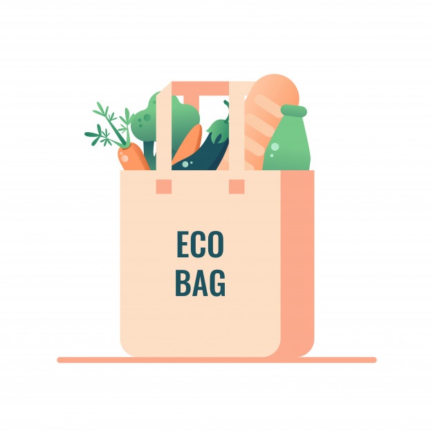 Grocery Bag Vector at Vectorified.com | Collection of Grocery Bag ...