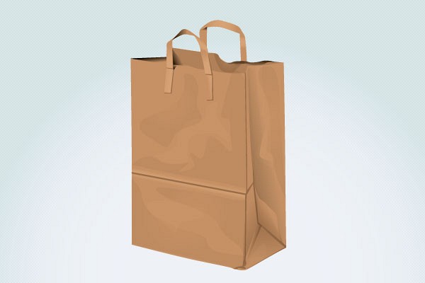 Brown Paper Shopping Bag Vector 600x400 Brown Paper Shopping Bag Vector