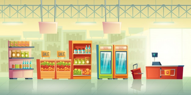 626x313 Supermarket Vectors, Photos And Free Download