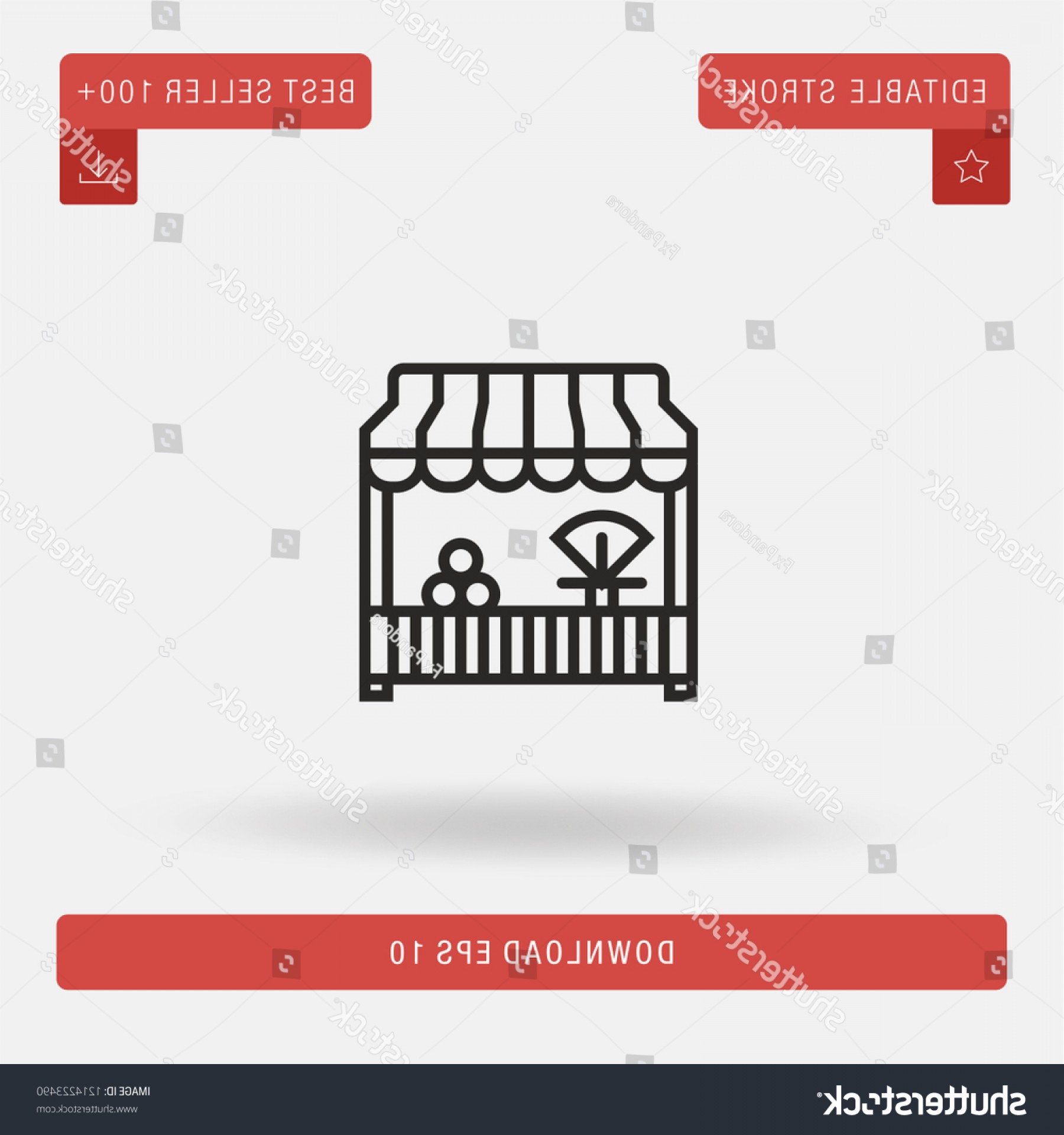 1800x1920 Outline Grocery Vector Icon Modern Simple Catchsplace