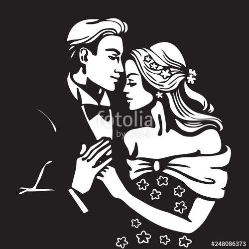 500x500 Happy Couple In Love