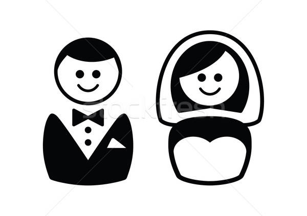 600x423 Married Couple Icons