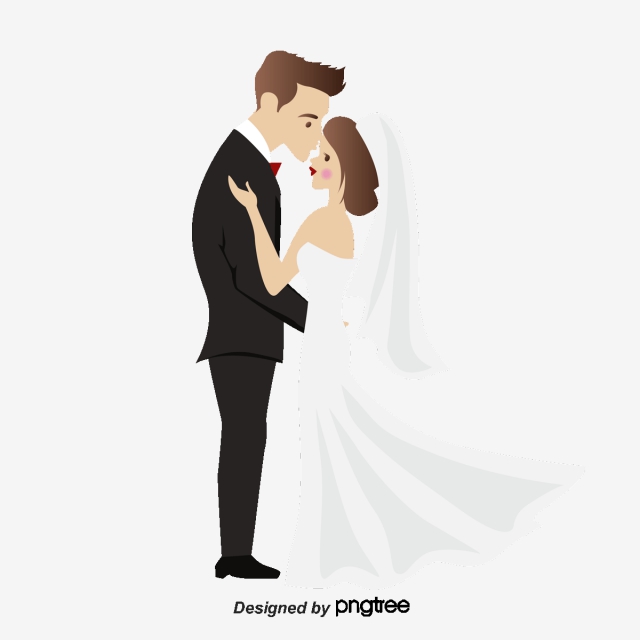 640x640 Bride And Groom, Marry, Wedding, Vector Png And Vector