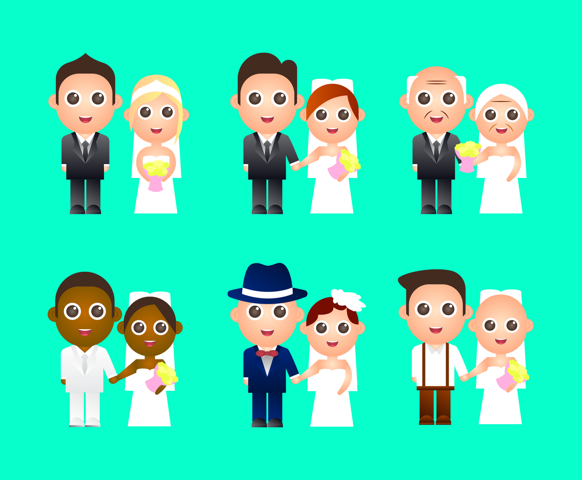 1136x936 Free Bride And Groom Vector Vector Art Graphics