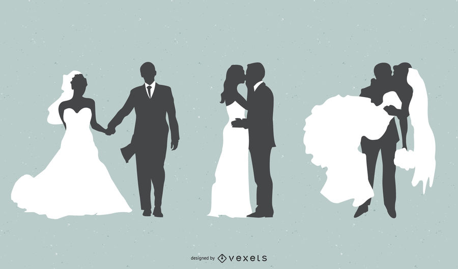 900x529 Bride And Groom Vector