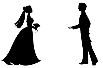 360x240 Bride And Groom Vector Photos, Royalty Free Images, Graphics