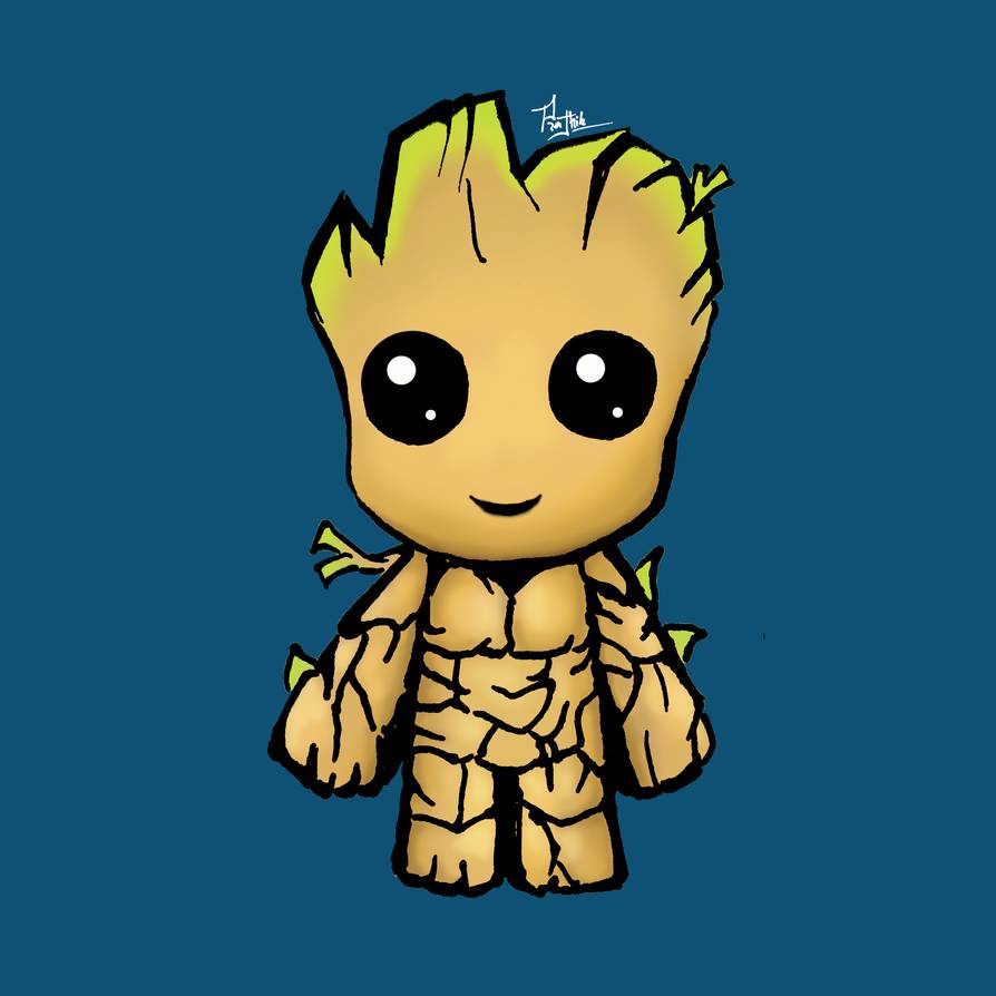 894x894 Cute Groot