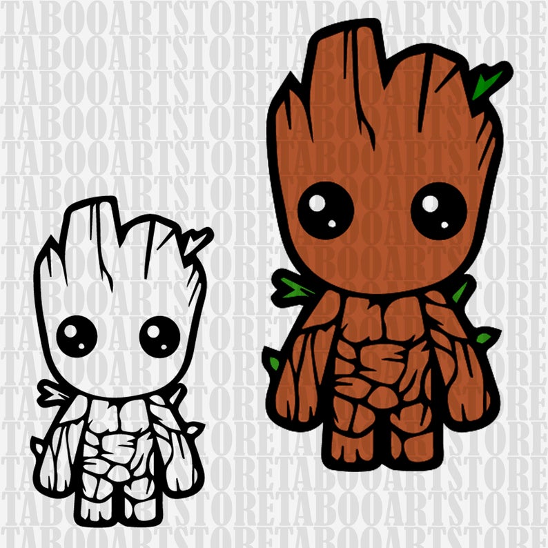 794x794 Groot Stencil Groot Groot Groot Clipart Groot Etsy
