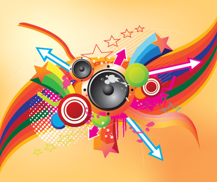 438x368 Groovy Free Vector Download