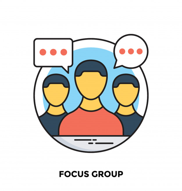626x658 Focus Group Flat Vector Icon Vector Premium Download