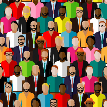 368x368 Vector Group Different People Free Vector Download