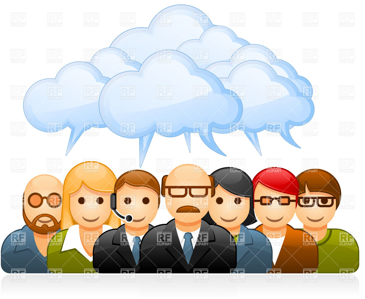 1200x982 Brainstorming Group Of Business People Vector Image Of Objects