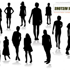 300x300 Group Of People Vector Silhouette Free Hoodamathrun