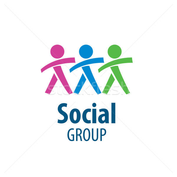 600x600 Social Group Logo Vector Illustration Aleksej Butenkov