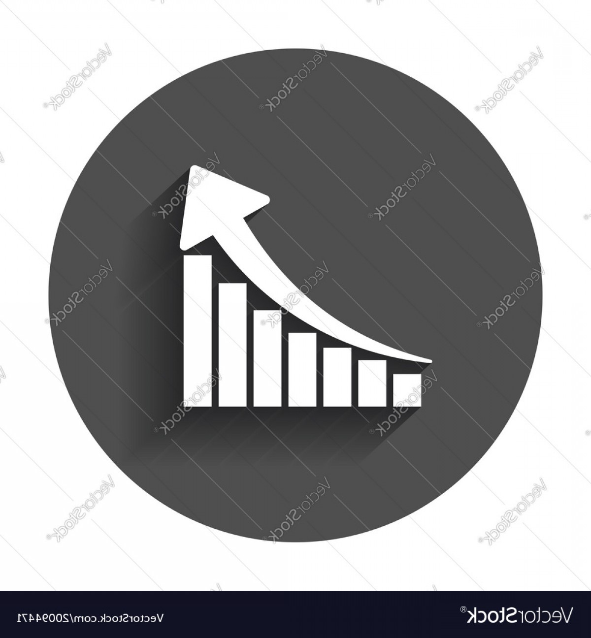 1200x1296 Growth Chart Icon Grow Diagram Flat Business Vector Soidergi