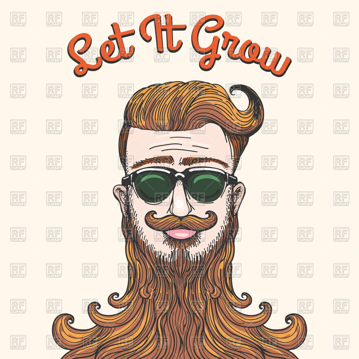 1200x1200 Hipster With Huge Beard