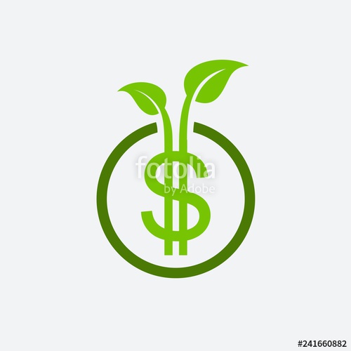 500x500 Money Grow Vector Stock Image And Royalty Free Vector