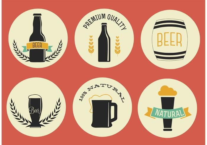 700x490 Free Vector Beer Labels Free Graphics Uihere