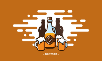 333x200 Growler Free Vector Art