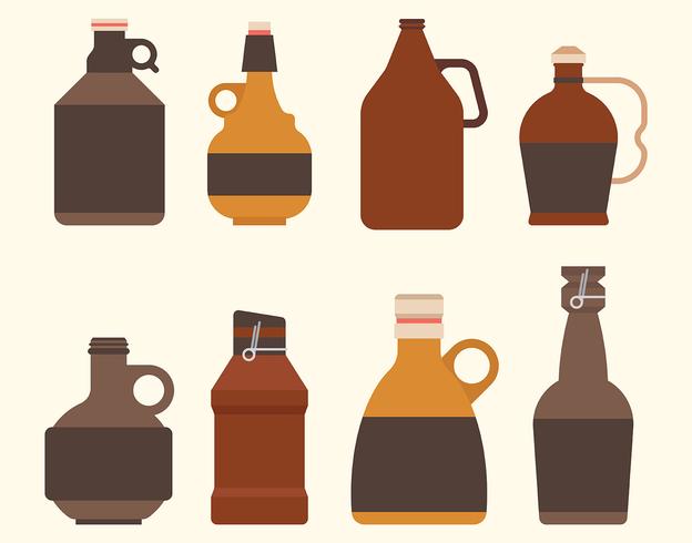 624x490 Growler Vector Set