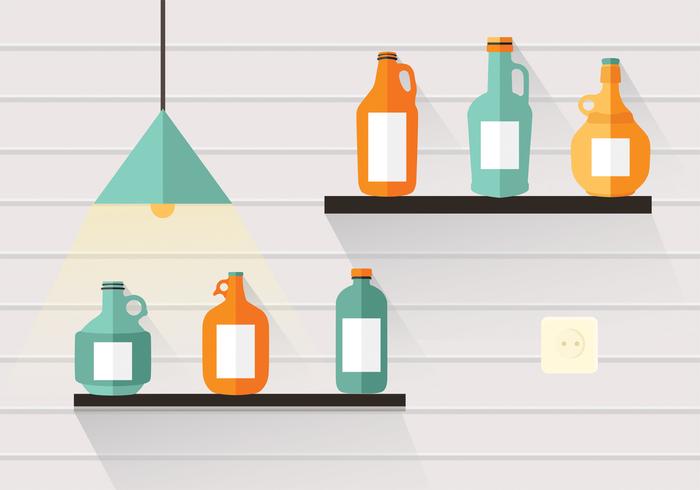 700x490 Beer Growler Vector Pack