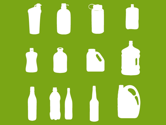 680x510 Bottle Silhouette Free Vector Free Vectors Ui Download