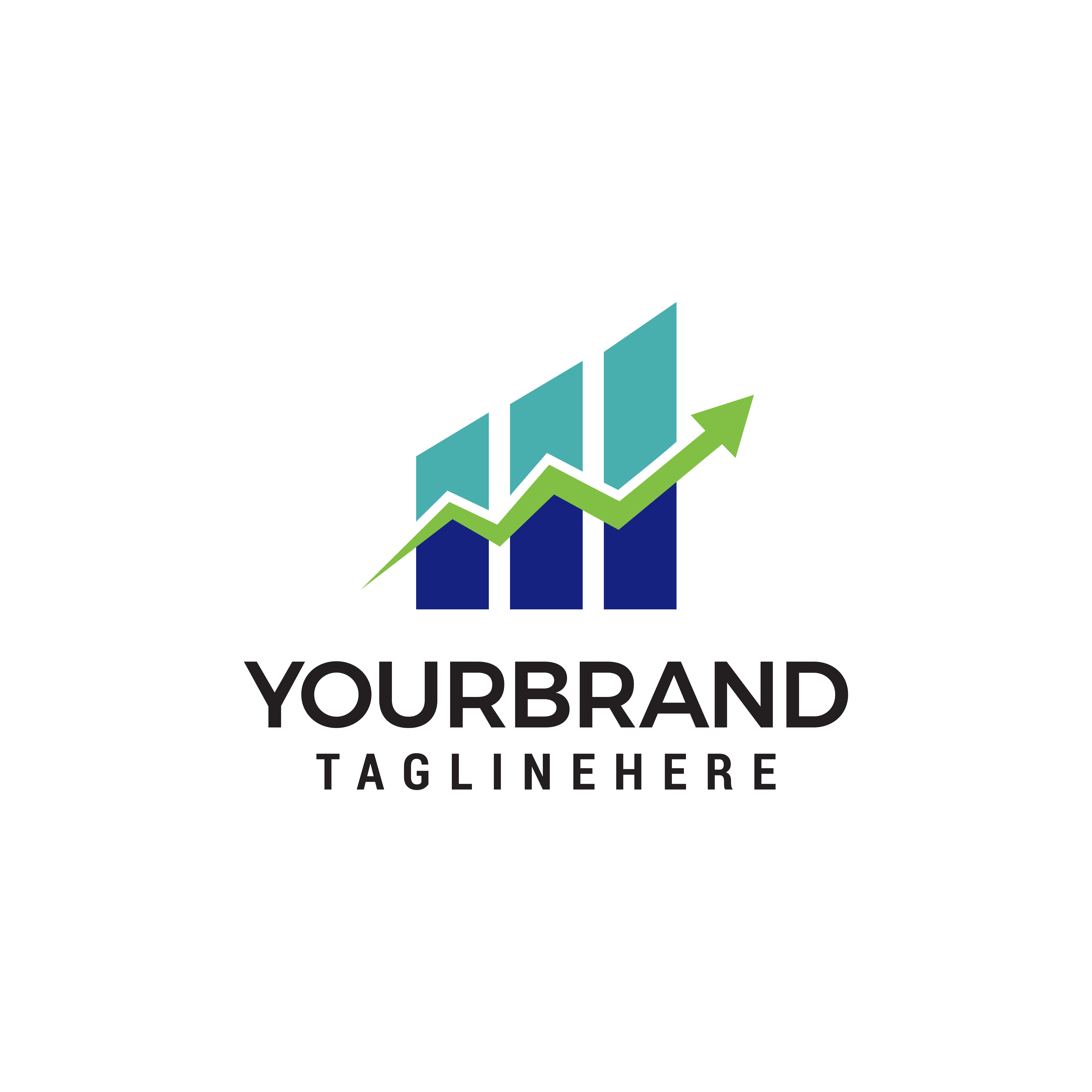 Financial Arrow Growth Logo Design Concept Template Vector 6250x6250 Financial Arrow Growth Logo Design Concept Template Vector