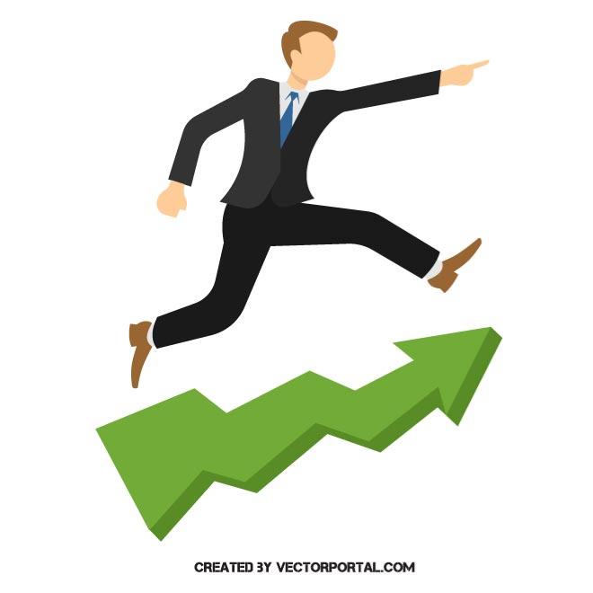 Business Growth Vector Graphics 660x660 Business Growth Vector Graphics