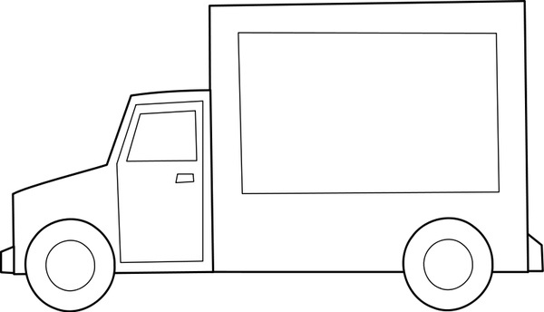 600x344 Vector Camion Grua Free Vector Download