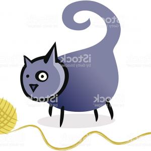 300x300 Photostock Vector Angry Cat Cartoon Cute Grumpy Cat Vector