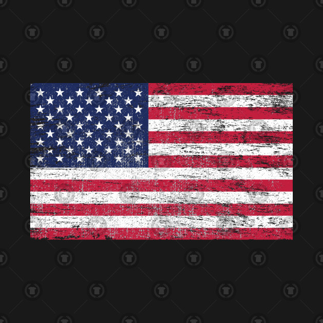 630x630 Usa Grunge American Flag Vector