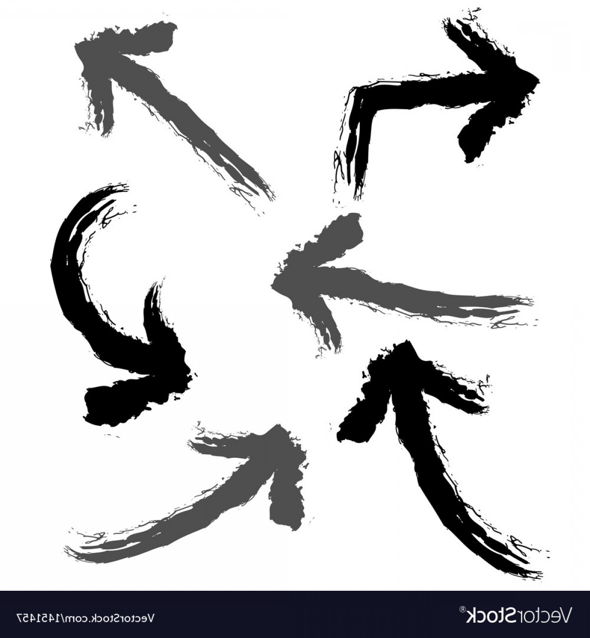 1200x1296 Grunge Arrow Vector Geekshirts