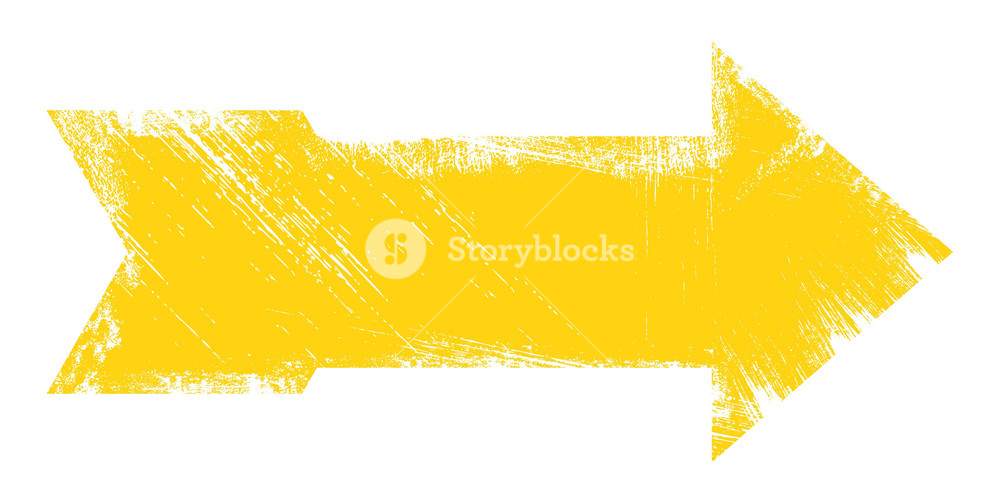 1000x504 Grunge Edges Arrow Vector Royalty Free Stock Image