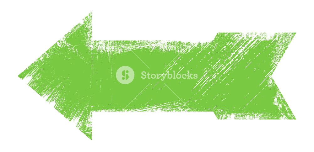 1000x485 Green Grunge Arrow Vector Royalty Free Stock Image