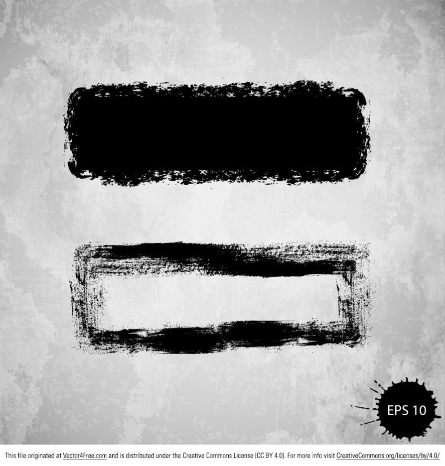 893x936 Free Vector Grunge Banner Pack