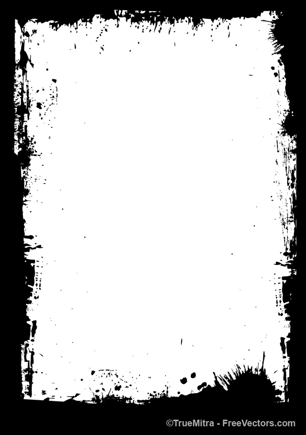Download Free Worn Grunge Frame Vector Illustration 600x851 Download Free Worn Grunge Frame Vector Illustration