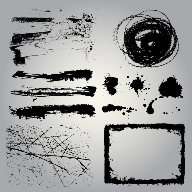 Grunge Brushes Vector Free Download 626x626 Grunge Brushes Vector Free Download