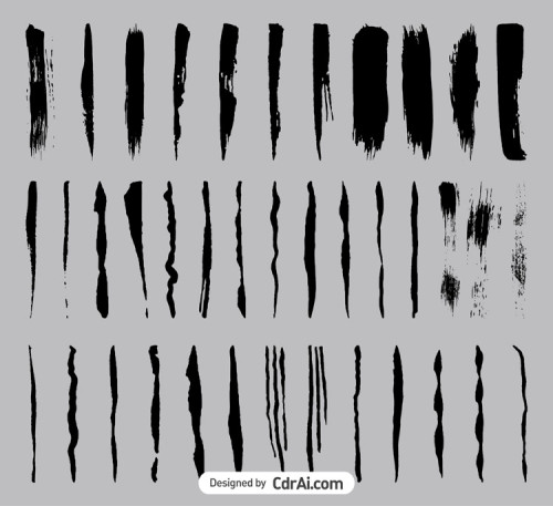 Large Set Of Grunge Brush Strokes Vector Free Download 500x457 Large Set Of Grunge Brush Strokes Vector Free Download