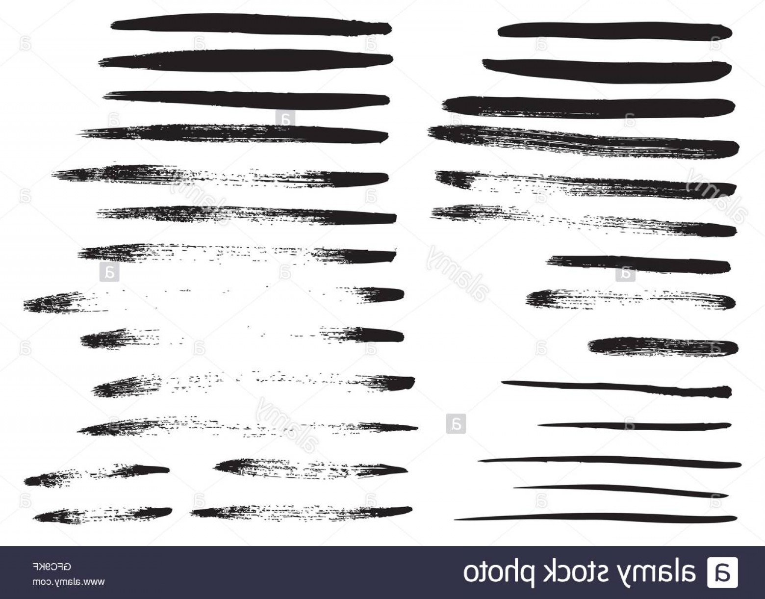 Stock Photo Set Of Different Grunge Brush Strokes Vector 1560x1221 Stock Photo Set Of Different Grunge Brush Strokes Vector
