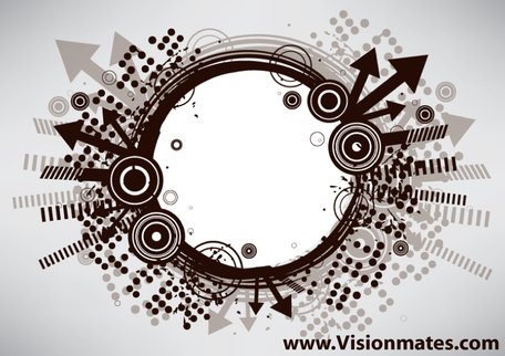 456x322 Free Grunge Circle Brown Banners Clipart And Vector Graphics