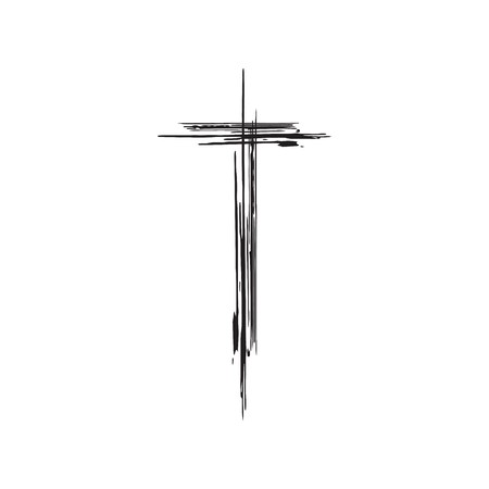 450x450 Christian Cross Grunge Vector Illustration Old Vector Cross
