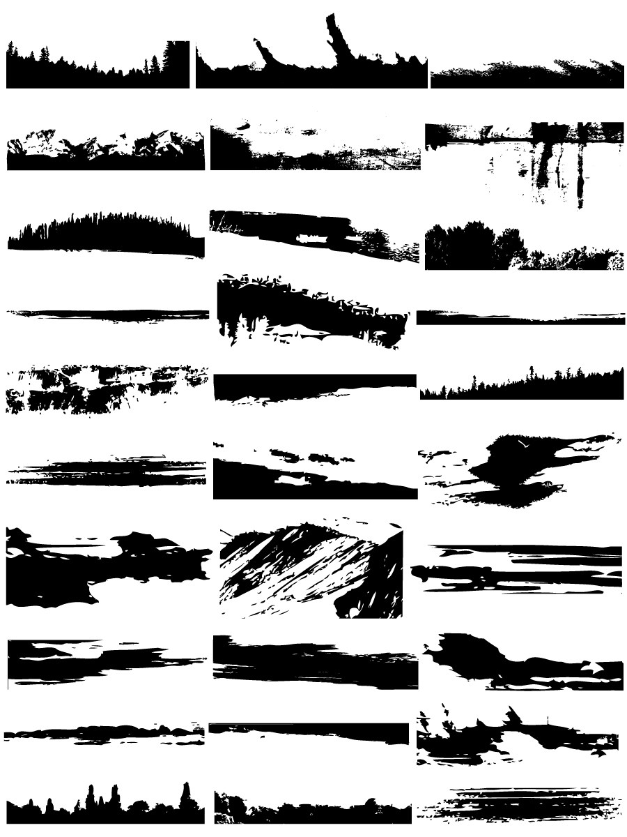 Grunge Edges Vector And Photoshop Brush Pack 900x1200 Grunge Edges Vector And Photoshop Brush Pack