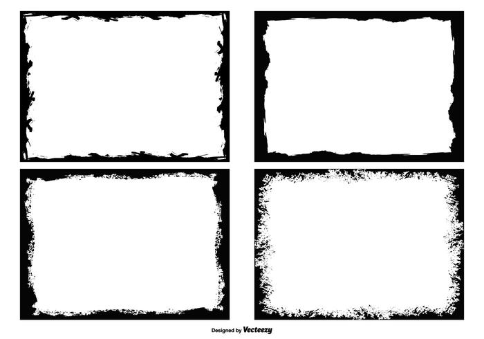 Grunge Photo Edges Collection Vector 700x490 Grunge Photo Edges Collection Vector