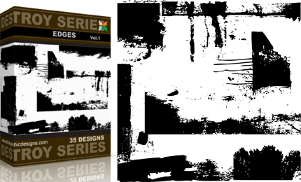 Grunge Destroyed Edges Vectors Vector Photoshop Brushes 430x260 Grunge Destroyed Edges Vectors Vector Photoshop Brushes