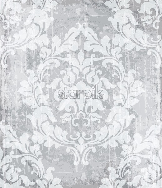 520x600 Vintage Baroque Ornamented Background Vector Royal Luxury Texture