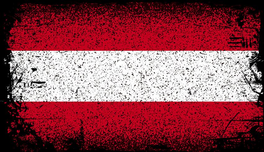 851x490 Austria Grunge Flag Vector