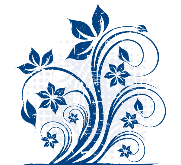 Grunge Blue Floral Vector Image Free Vectors Free Vector 600x550 Grunge Blue Floral Vector Image Free Vectors Free Vector